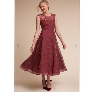 Anthropologie ×BHLDN Presley Maxi Dress Size 10